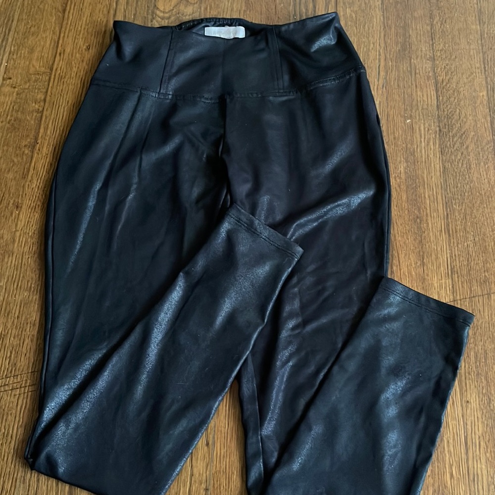 Leather leggings